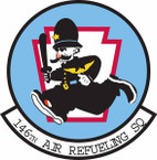 STICKER USAF 146th Air Refueling Squadron