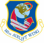 STICKER USAF 145th Airlift Wing