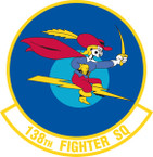 STICKER USAF 138TH FIGHTER SQUADRON