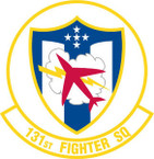 STICKER USAF 131st FIGHTER SQUADRON