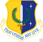 STICKER USAF 129TH RESCUE WING