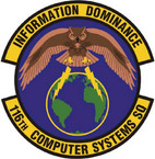 STICKER USAF 116TH COMPUTER SYS SQ