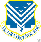 STICKER USAF 116TH AIR CONTROL WING