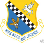 STICKER USAF 111TH FIGHTER WING