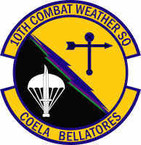 STICKER USAF 10th Combat Weather Squadron