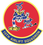 STICKER USAF 10TH AIRLIFT SQUADRON1
