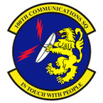 STICKER USAF 100TH COMMUNICATIONS SQ