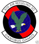 STICKER USAF  92ND AIR REFUELING SQUADRON