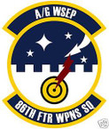 STICKER USAF  86TH FIGHTER WEAPONS SQUADRON
