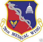 STICKER USAF  79TH MEDICAL WING