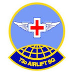 STICKER USAF  73RD AIRLIFT SQUADRON