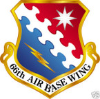 STICKER USAF  66TH AIRBASE WING