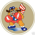 STICKER USAF  62nd Fighter Squadron 56th Fighter Group