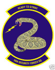STICKER USAF  56TH SECURITY FORCES SQUADRON