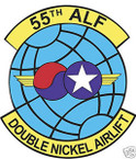 STICKER USAF  55TH AIRLIFT SQUADRON