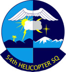 STICKER USAF  54TH HELICOPTER SQUADRON