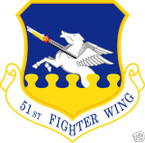STICKER USAF  51ST FIGHTER WING