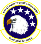 STICKER USAF  50TH SECURITY FORCES SQUADRON