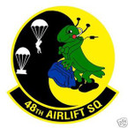 STICKER USAF  48TH AIRLIFT SQUADRON