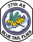 STICKER USAF  37TH AIRLIFT SQUADRON