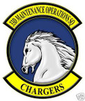 STICKER USAF  33RD MAINTENANCE OPERATIONS