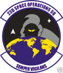 STICKER USAF  23RD SPACE OPERATIONS SQUADRON