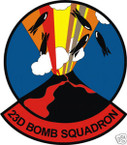 STICKER USAF  23RD BOMB SQUADRON