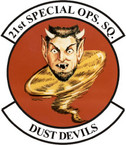 STICKER USAF  21ST SPECIAL OPS SQ