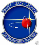 STICKER USAF  20TH SPACE CONTROL SQUADRON