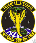 STICKER USAF  16TH SPACE CONTROL SQUADRON