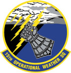 STICKER USAF  15TH OP WEATER SQUADRON