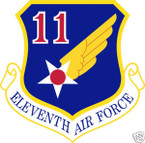 STICKER USAF  11TH AIR FORCE