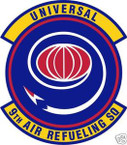 STICKER USAF   9TH AIR REFUELING SQUADRON