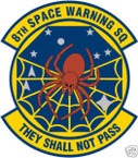 STICKER USAF   8TH SPACE WARNING SQUADRON