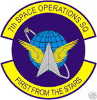 STICKER USAF   7TH SPACE OPERATIONS SQUADRON
