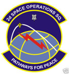 STICKER USAF   2ND SPACE OPERATIONS SQUADRON