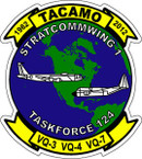 STICKER USAF   1ST STRATCOMM WING