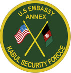 STICKER USAE UNIT US Embassy - Annex - Kabul Security Force