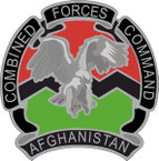 STICKER USAE UNIT Combined Forces Command - Afghanistan