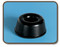 Sheet of 72 self adhesive rubber bumper feet