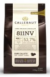 Callebaut dark Belgium chocolate callets 54.4% Bulk bag 2.5kg