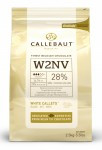Callebaut White Belgium Chocolate Callets 2.5kg bulk bag