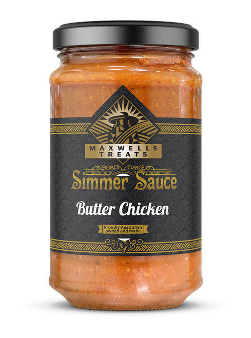 Butter Chicken 
Simmer Sauce
Maxwell's Treats
The Treat Factory