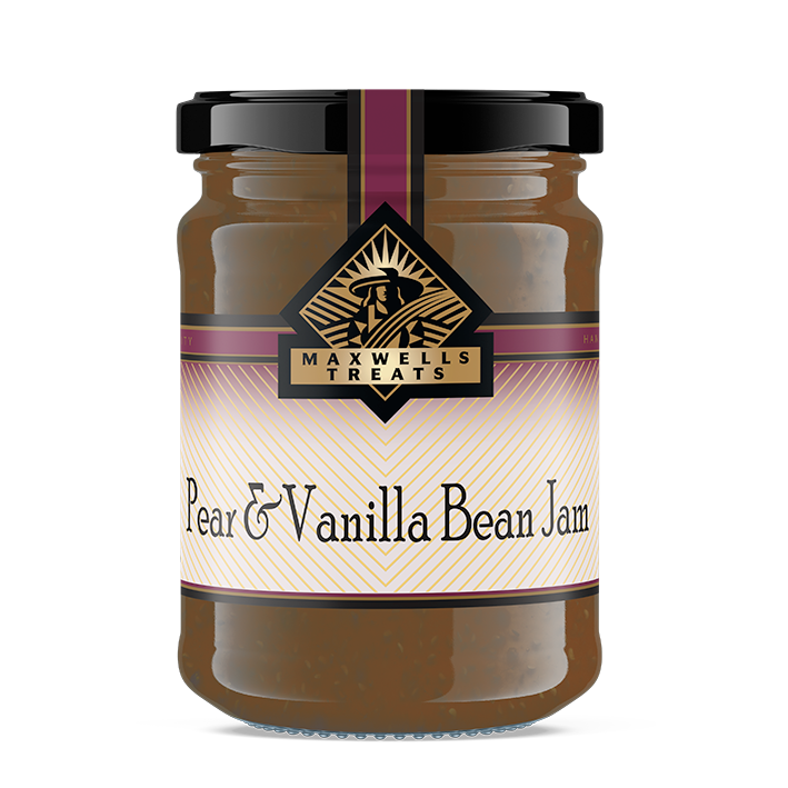 Pear & Vanilla Bean Jam The Treat Factory