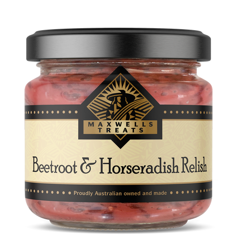 Beetroot & Horseradish Relish
Maxwell's Treats
The Treat Factory