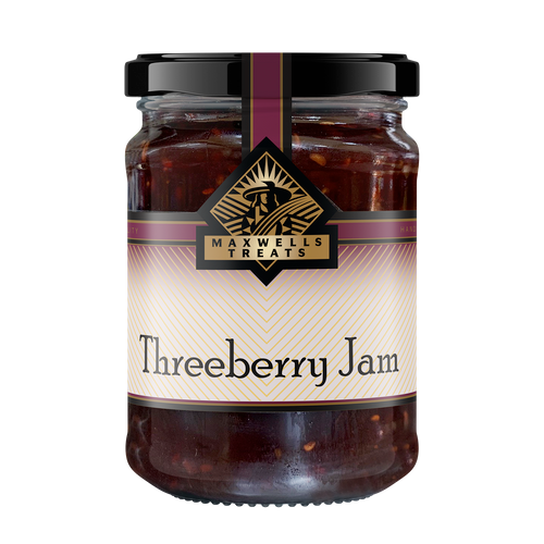 Threeberry Jam
Maxwells Treats
The Treat Factory Berry NSW Australia