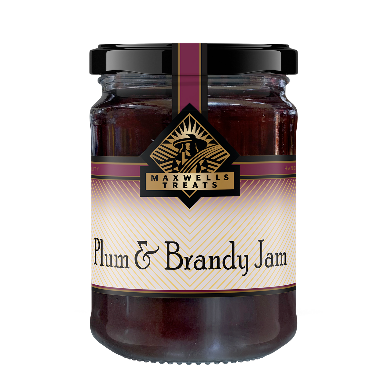 Plum & Brandy Jam The Treat Factory