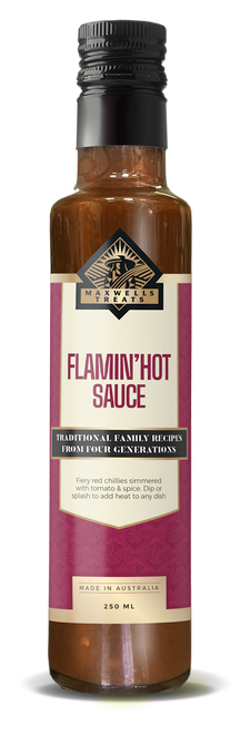 Flamin Hot Sauce
Maxwell's Treats