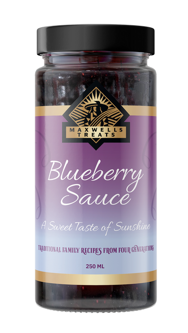 Blueberry Sauce
Maxwell's Treats
The Treat Factory