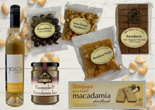 Macadamia Lovers Gourmet Food Gift Hamper.
Australian.